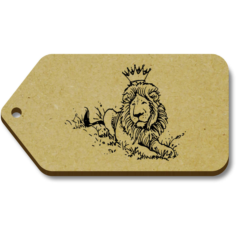 'Crowned Lion' Gift / Luggage Tags (Pack of 10) (TG027734)