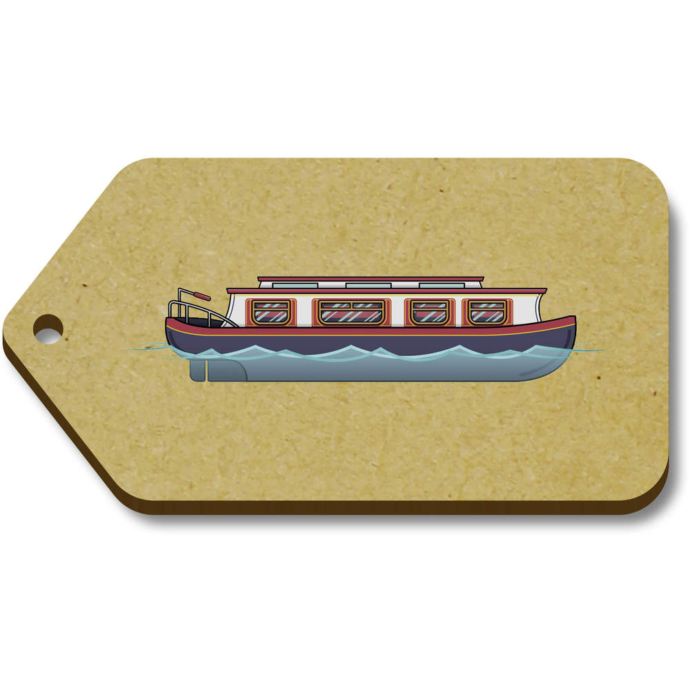 'Canal Boat' Gift / Luggage Tags (TG028676)