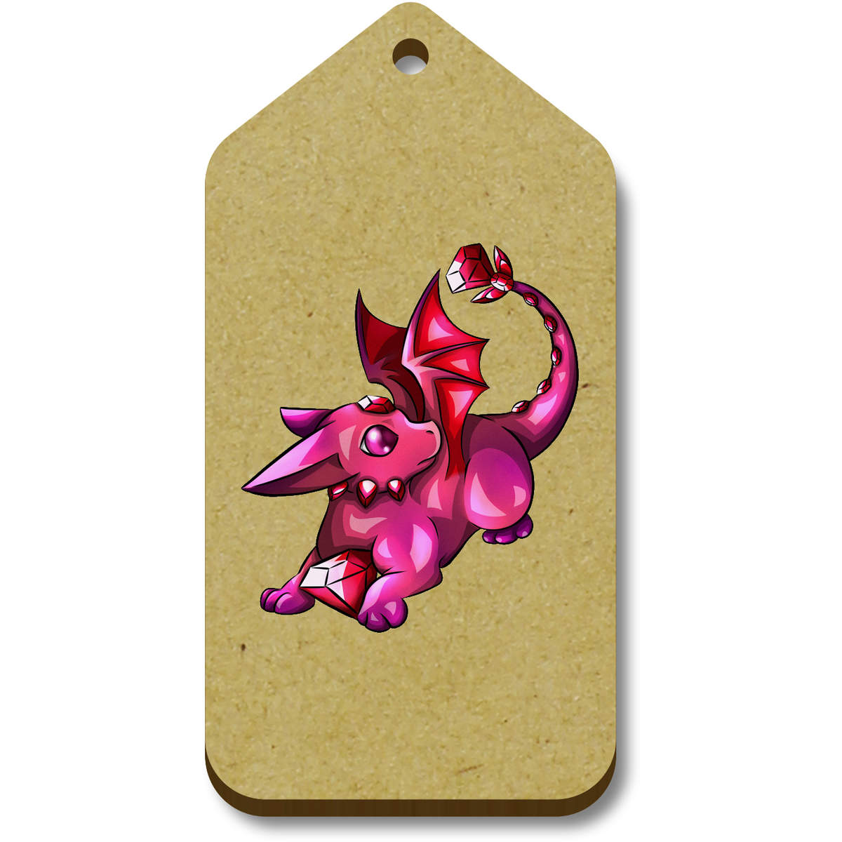 'Ruby Dragon' Gift / Luggage Tags (TG029654)
