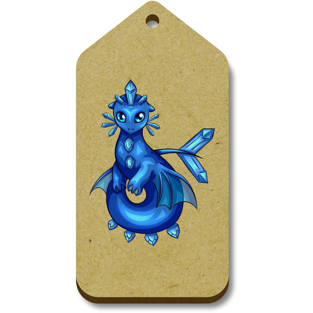 10 x 'Sapphire Dragon' 66mm x 34mm Gift Tags (TG00097007)