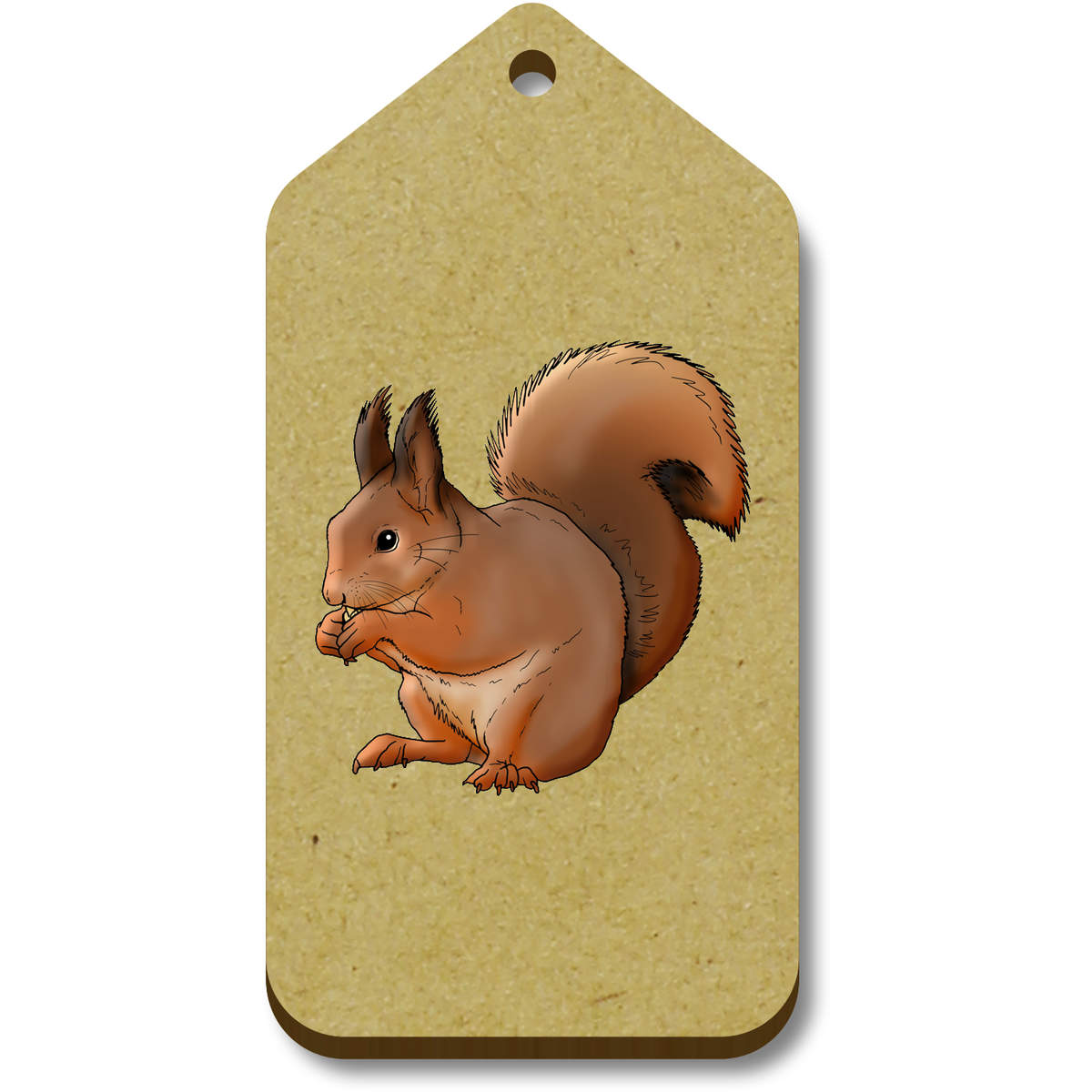 'Red Squirrel' Gift / Luggage Tags (TG030608)