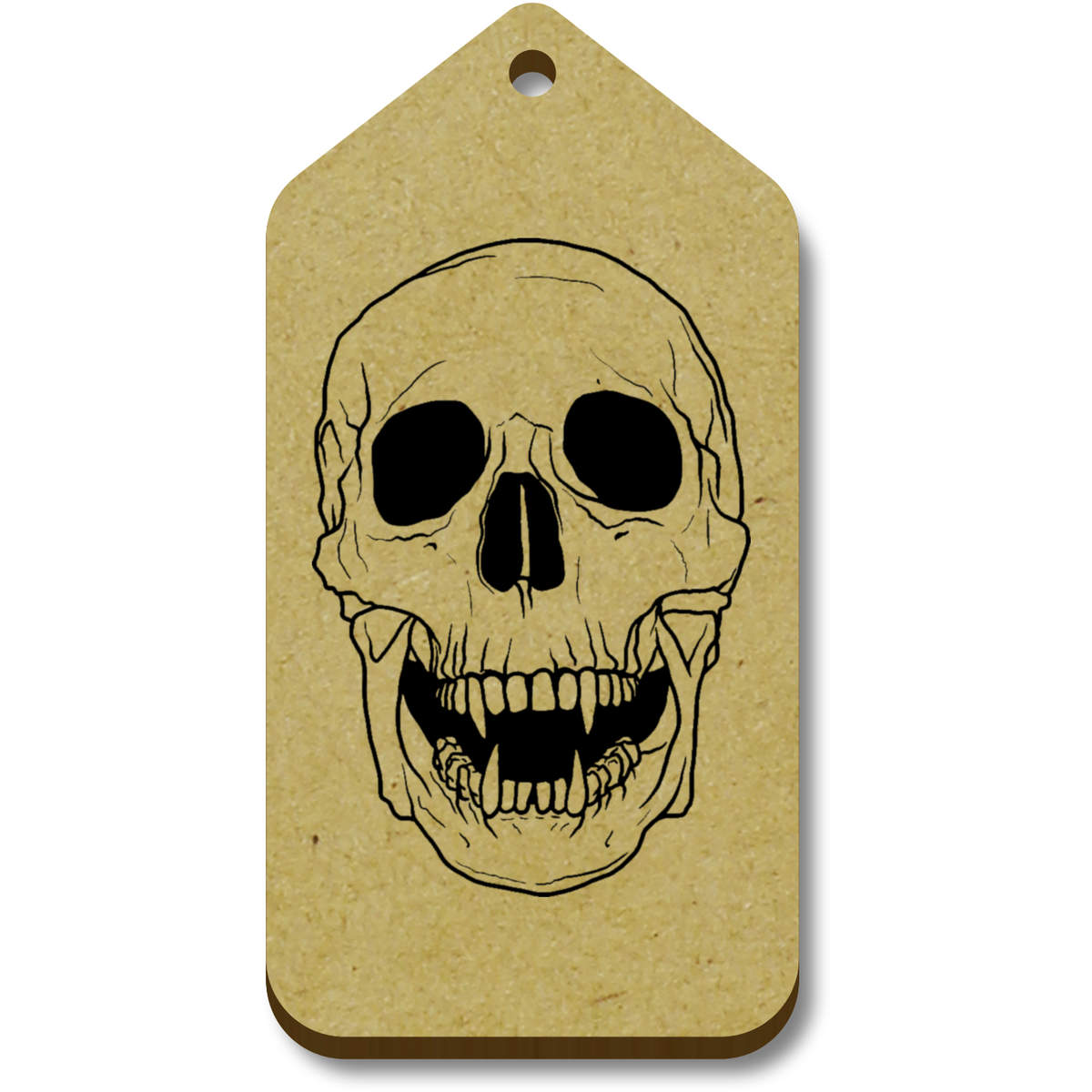 'Vampire Skull' Gift / Luggage Tags (TG031123)