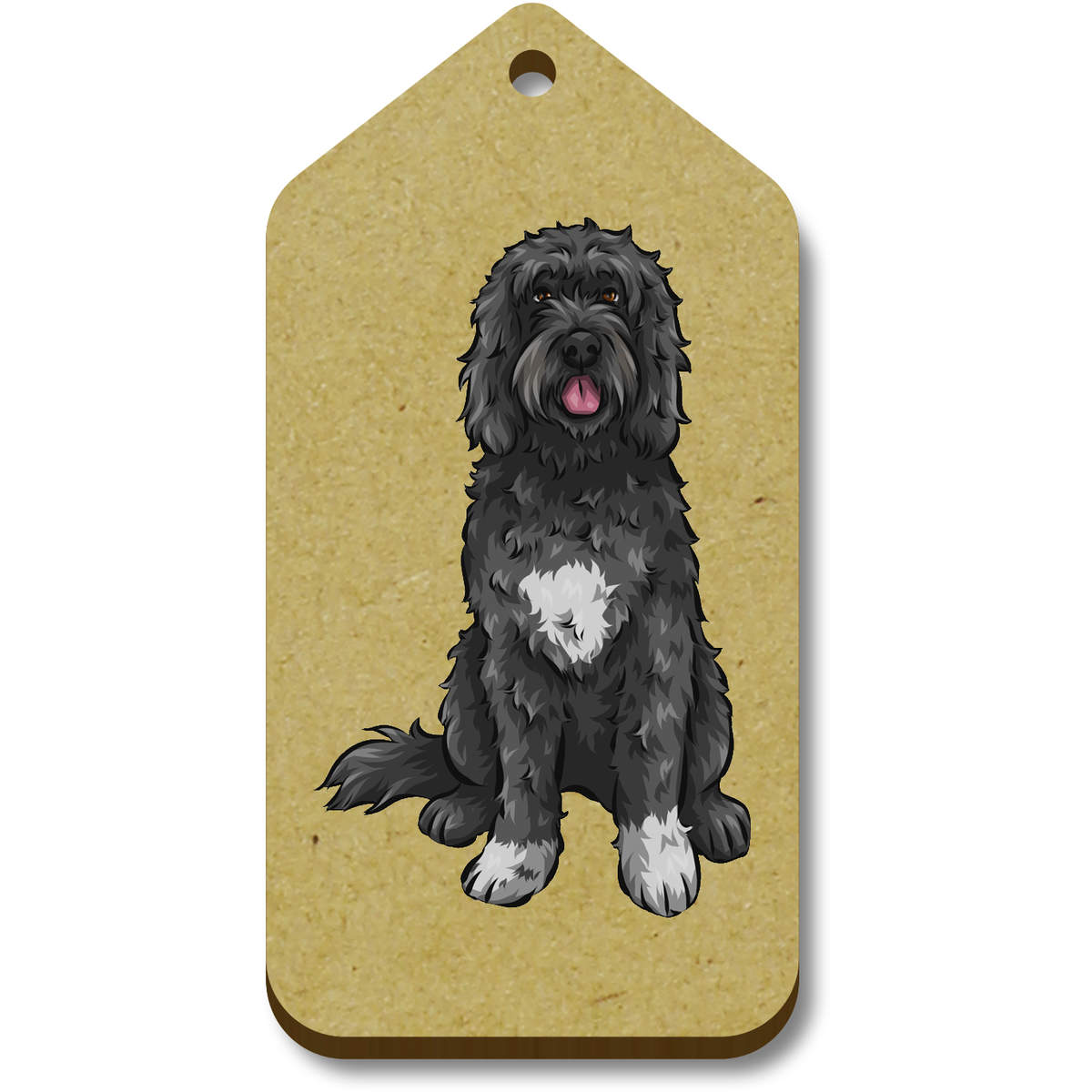 'Portugese Water Dog' Gift / Luggage Tags (TG031628)