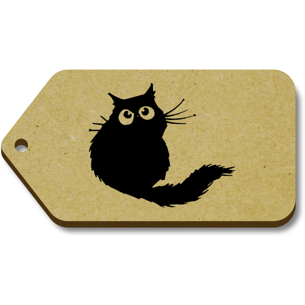 'Black Cat' Gift / Luggage Tags (TG034636)
