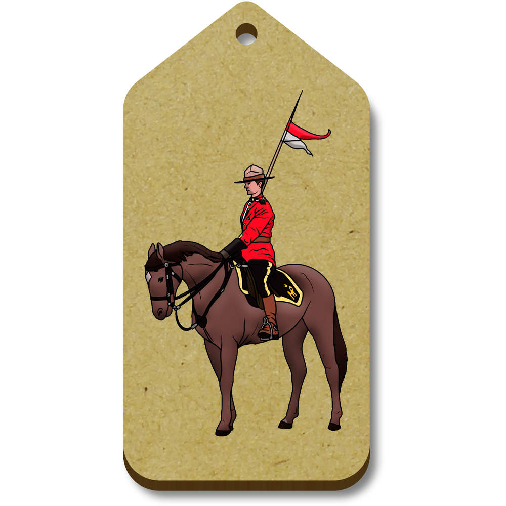 'Canadian Mountie' Gift / Luggage Tags (TG034868)