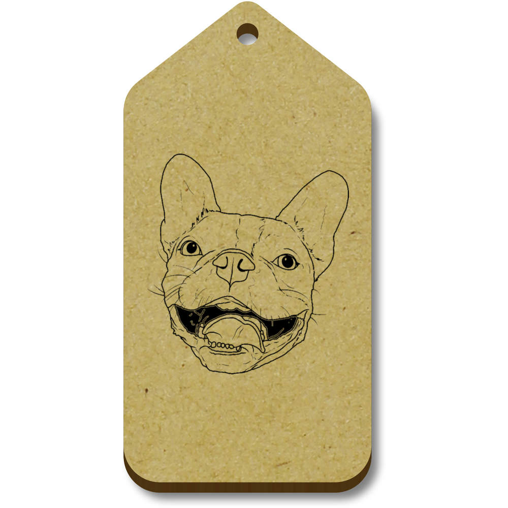 'French Bulldog Head' Gift / Luggage Tags (TG037454)