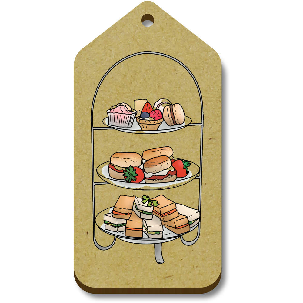 'Afternoon Tea Tray' Gift / Luggage Tags (TG038500)