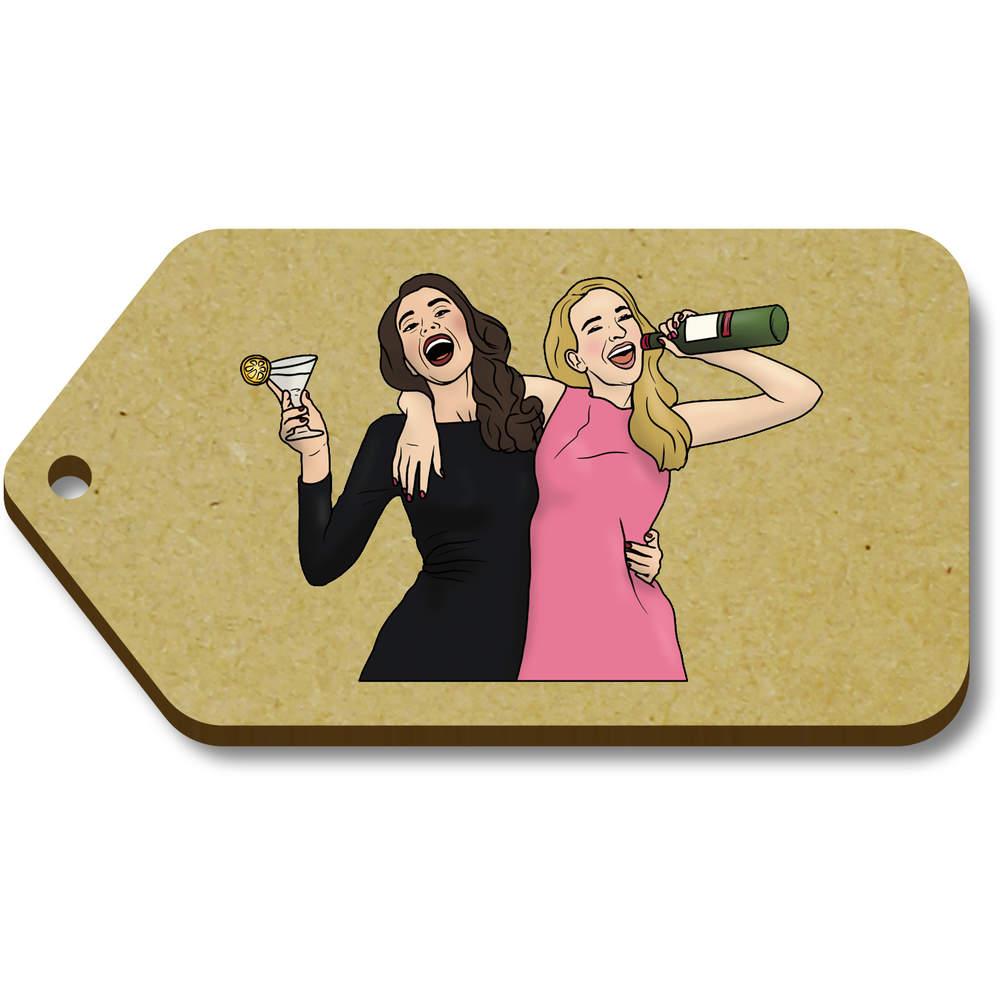 'Drunk Girls Karaoke' Gift / Luggage Tags (TG046356)
