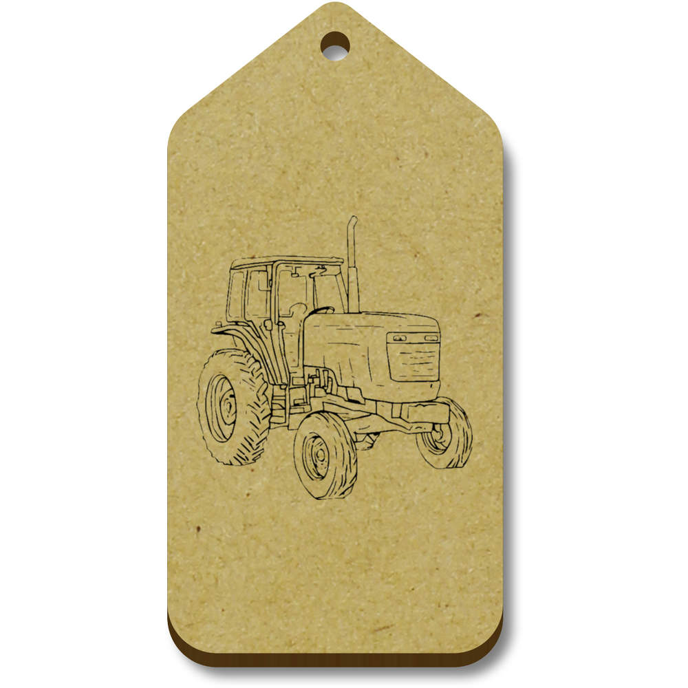 'Farm Tractor' Gift / Luggage Tags (TG048003)