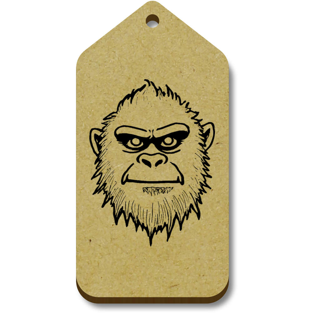10 x 'Elusive Yeti' 66mm x 34mm Gift Tags (TG00130644)