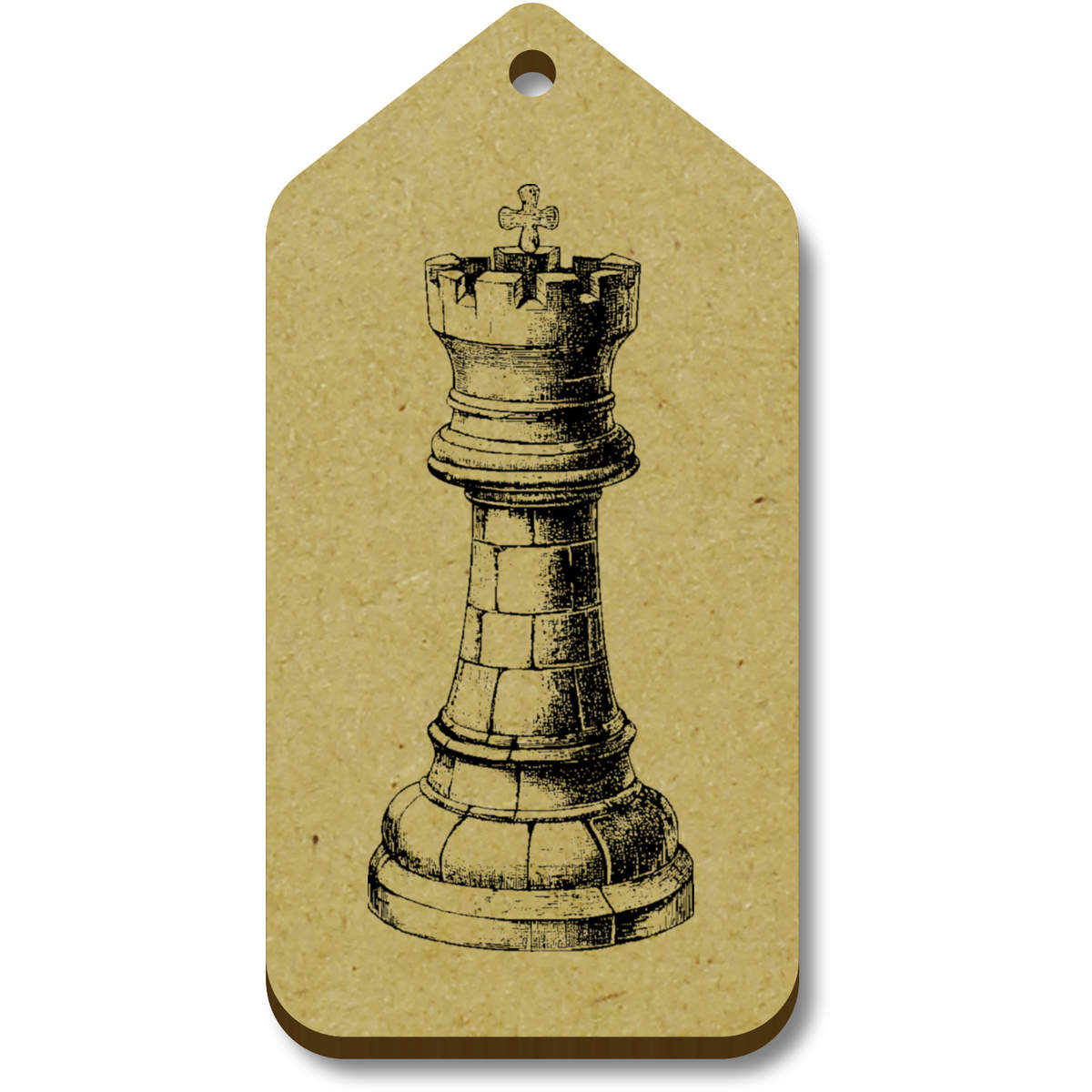 'Chess Castle Piece' Gift / Luggage Tags (TG049241)