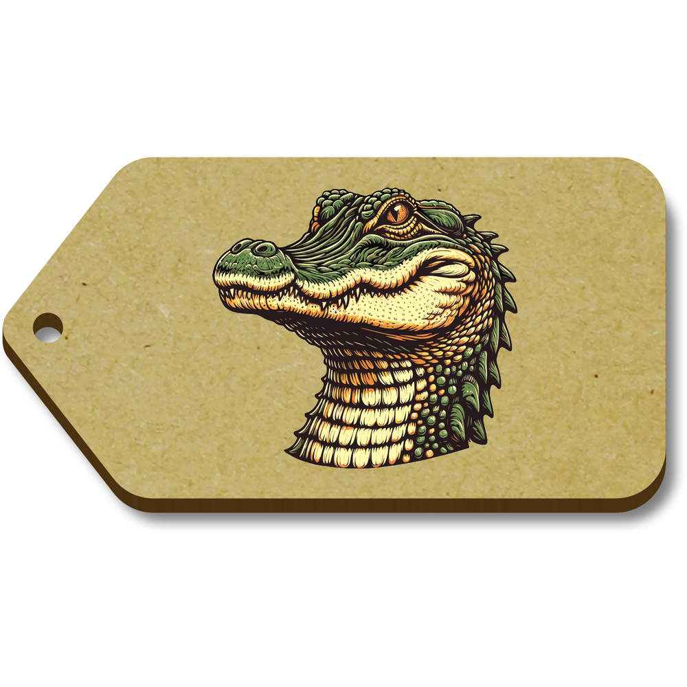 'Alligator Portrait' Gift / Luggage Tags (TG049514)