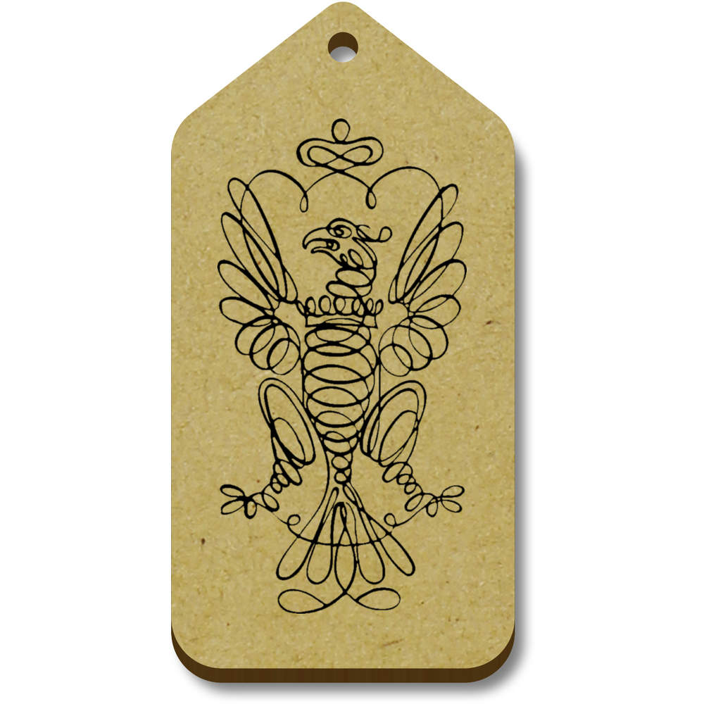 'Calligraphy Eagle' Gift / Luggage Tags (TG049539)