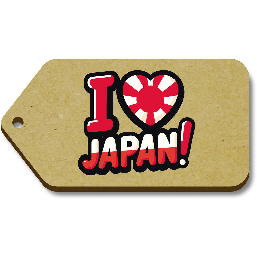 'I Love Japan!' Gift / Luggage Tags (TG049767)