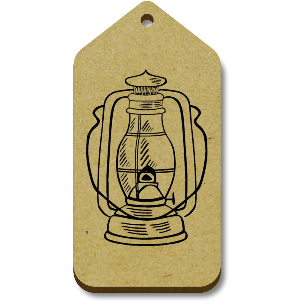 10 x 'Old Lantern' 66mm x 34mm Gift Tags (TG00134772)