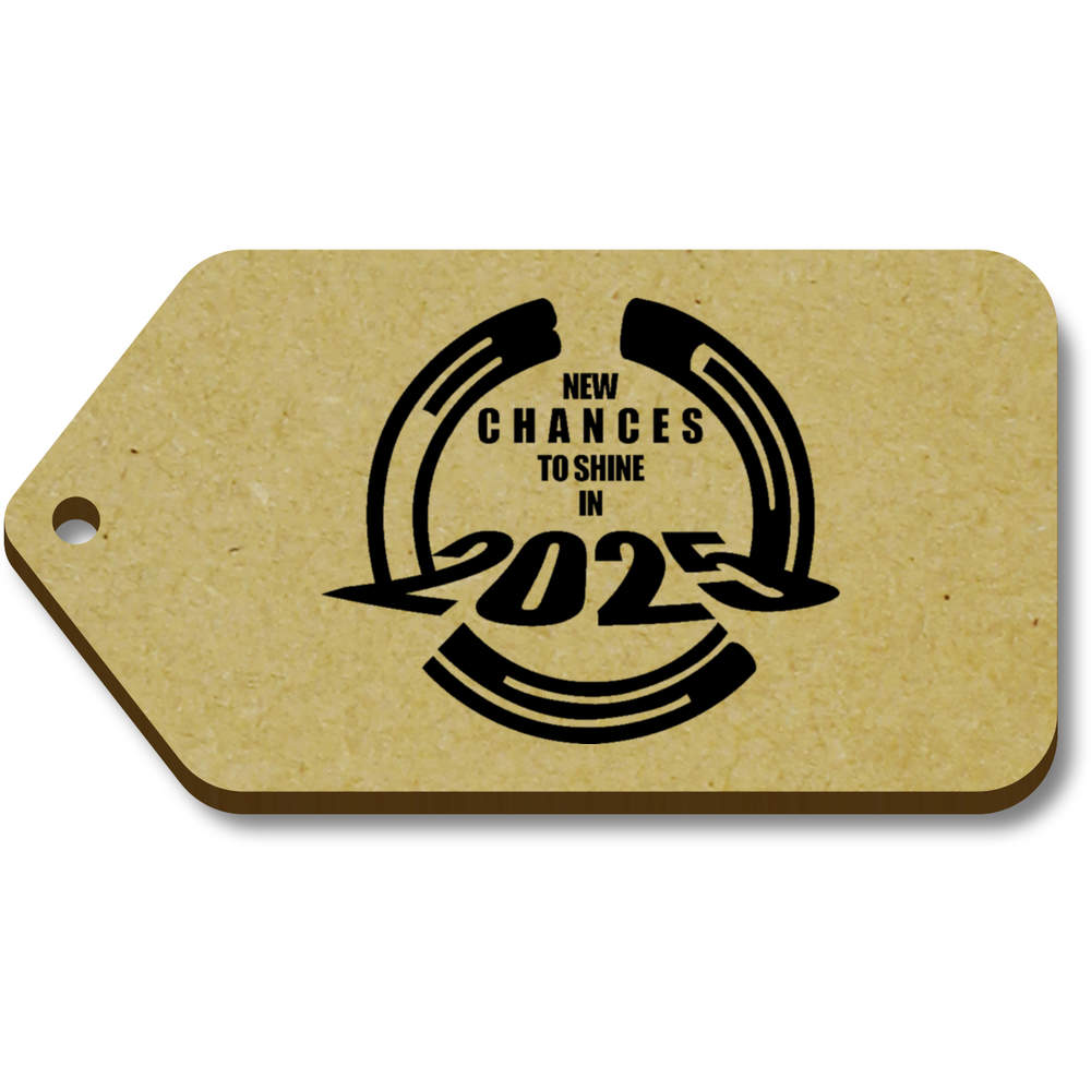 10 x '365 Days to Shine in 2025' 66mm x 34mm Gift Tags (TG00137346)