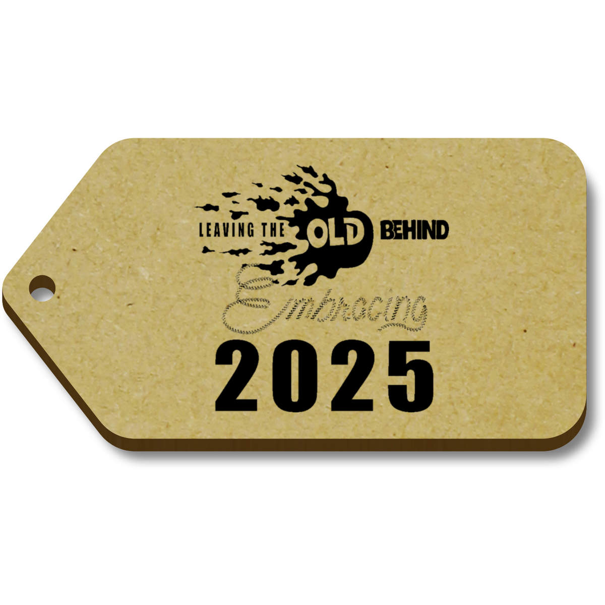 'New Beginnings for a Bright 2025' Gift / Luggage Tags (TG051963)