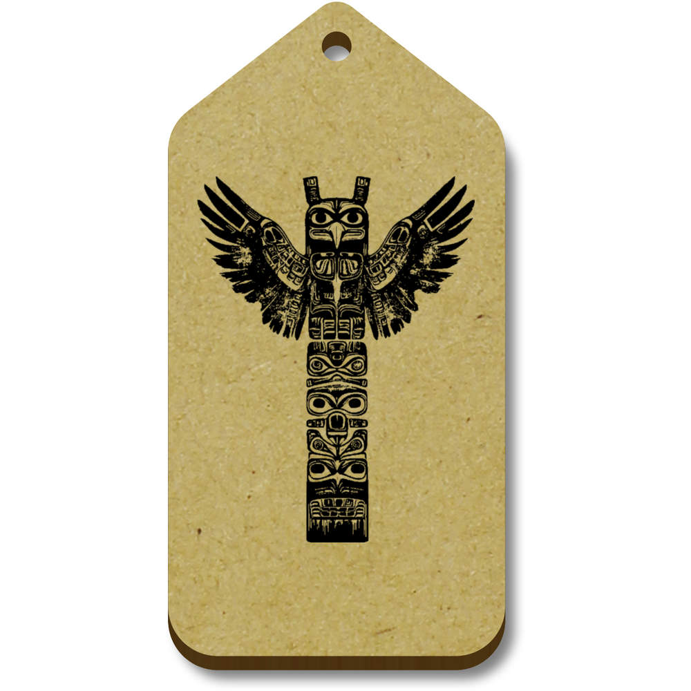 'Tribal Totem Pole ' Gift / Luggage Tags (TG052048)