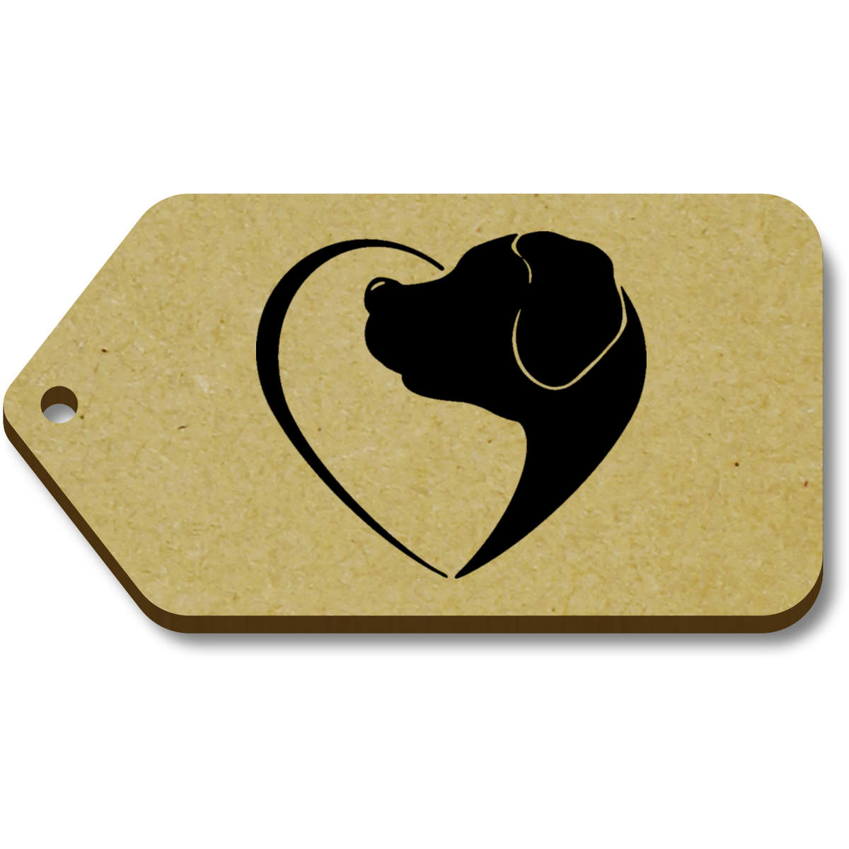 'Dog Heart' Gift / Luggage Tags (TG052068)