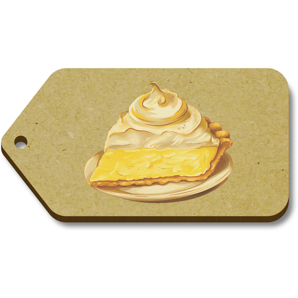 'Lemon Meringue Slice' Gift / Luggage Tags (TG053049)