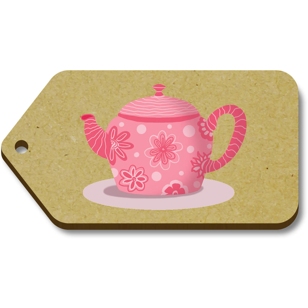 'Funky Teapot' Gift / Luggage Tags (TG053223)