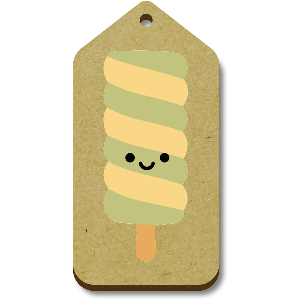 10 x 'Twist Ice lolly' 66mm x 34mm Gift Tags (TG00141363)