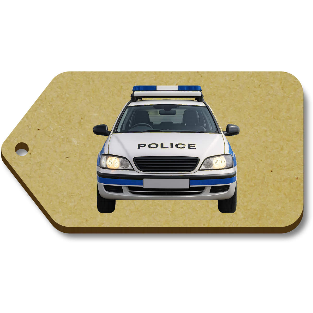 'Emergency Police Car' Gift / Luggage Tags (TG055867)