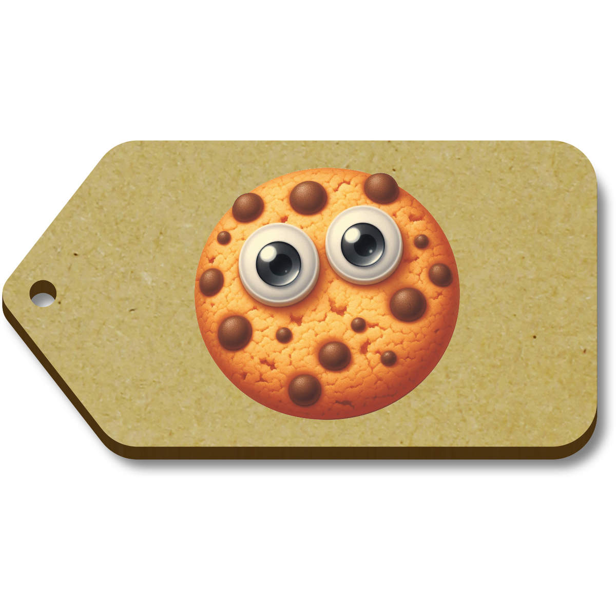 'Funny Cookie Face' Gift / Luggage Tags (TG056429)