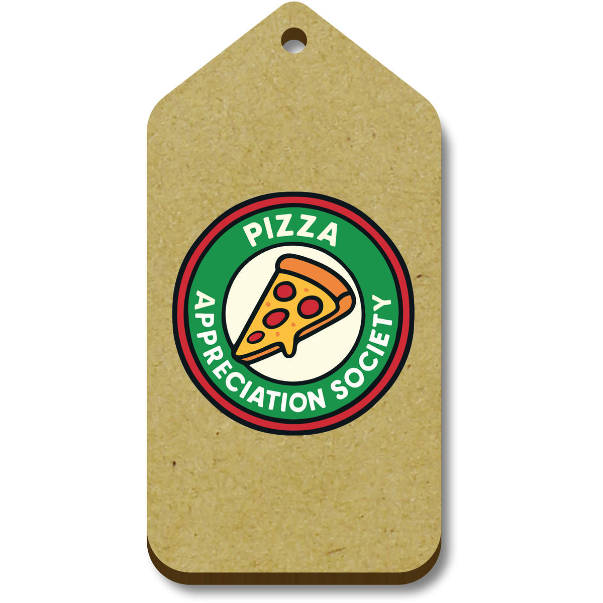 'Pizza Appreciation Society' Gift / Luggage Tags (TG056485)
