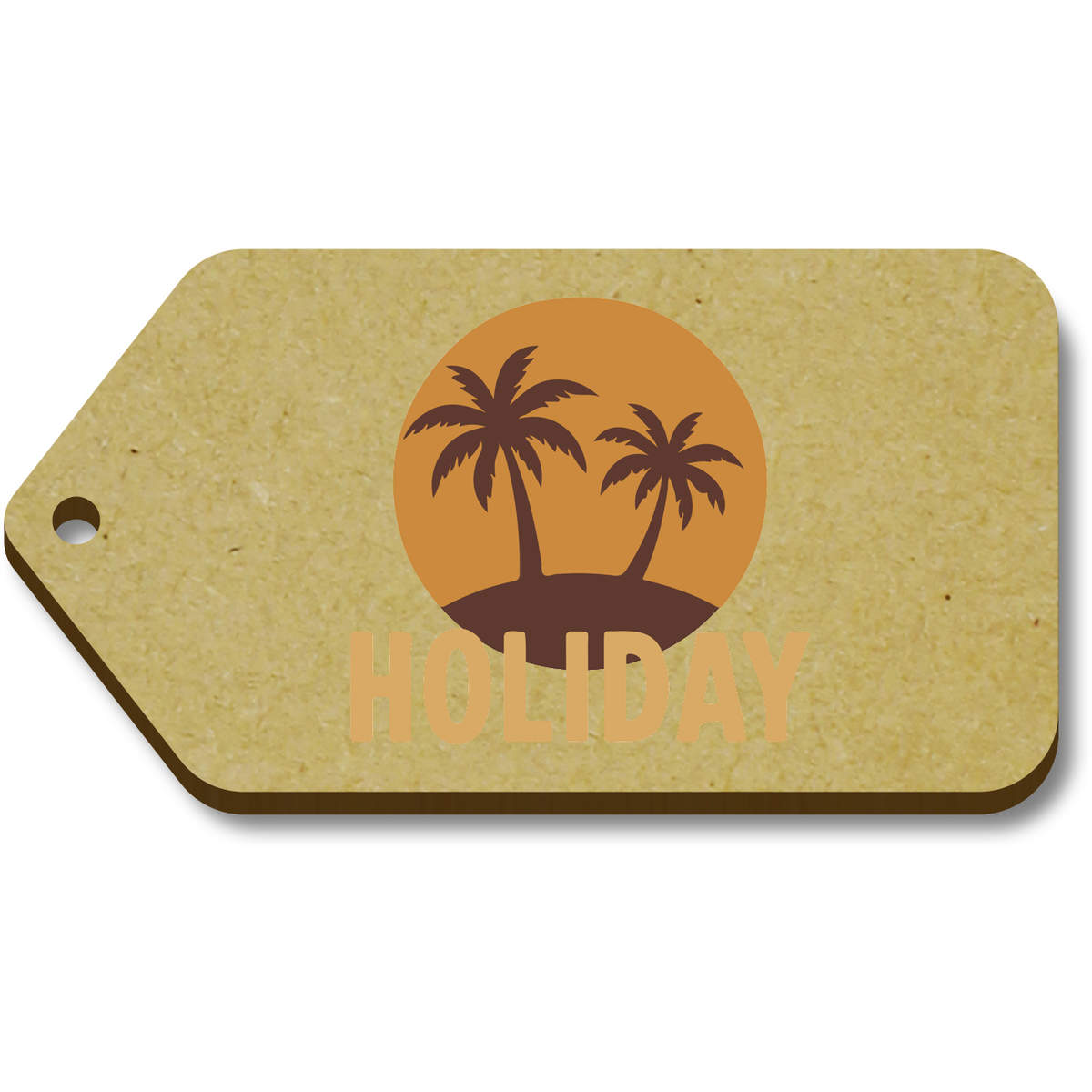 'Holiday Island Paradise' Gift / Luggage Tags (TG056525)
