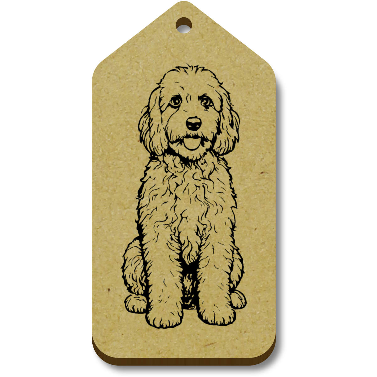 'Cockapoo Dog' Gift / Luggage Tags (TG056566)