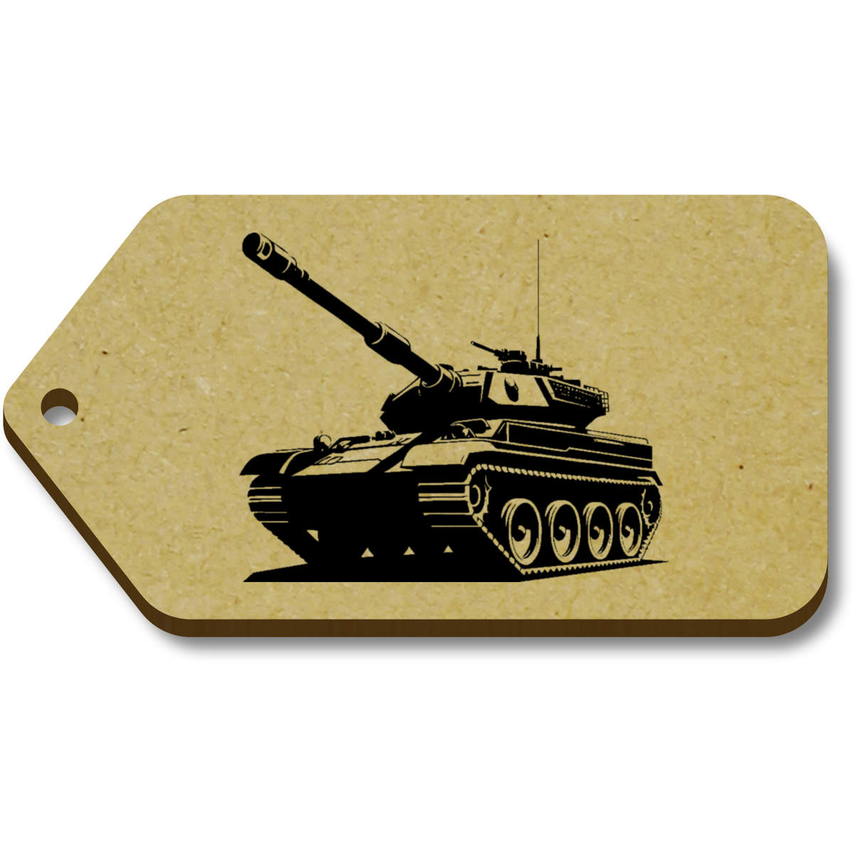 'Army Battle Tank' Gift / Luggage Tags (TG057054)