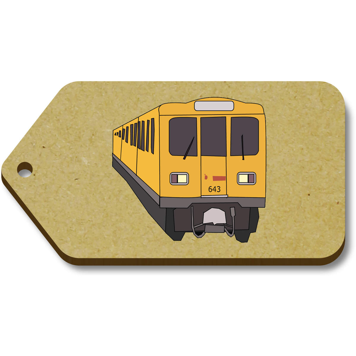 'Tram for City Transportation' Gift / Luggage Tags (TG058024)