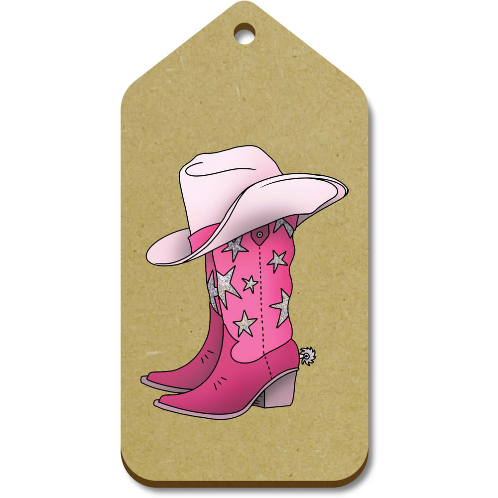 'Star Cowboy Boots & Hat' Gift / Luggage Tags (TG052514)