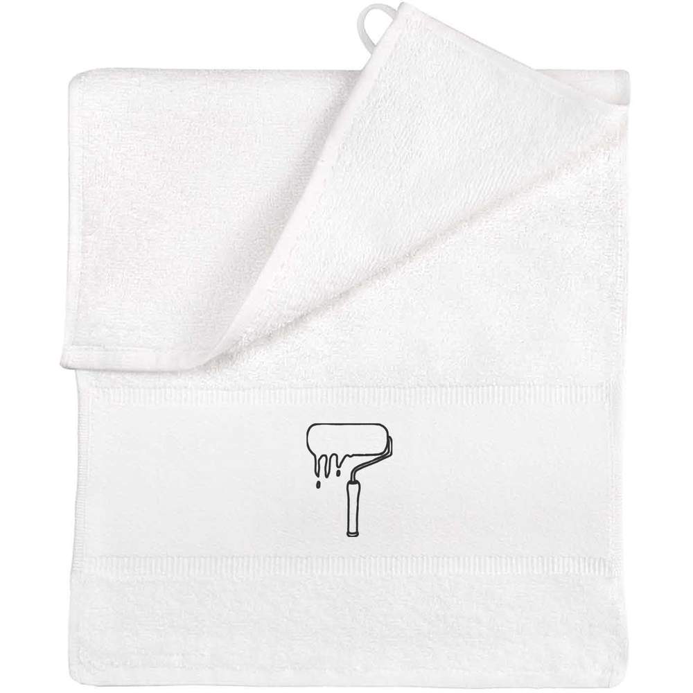 'Drippy Paint Roller' Flannel / Guest Towel (TL00013841)