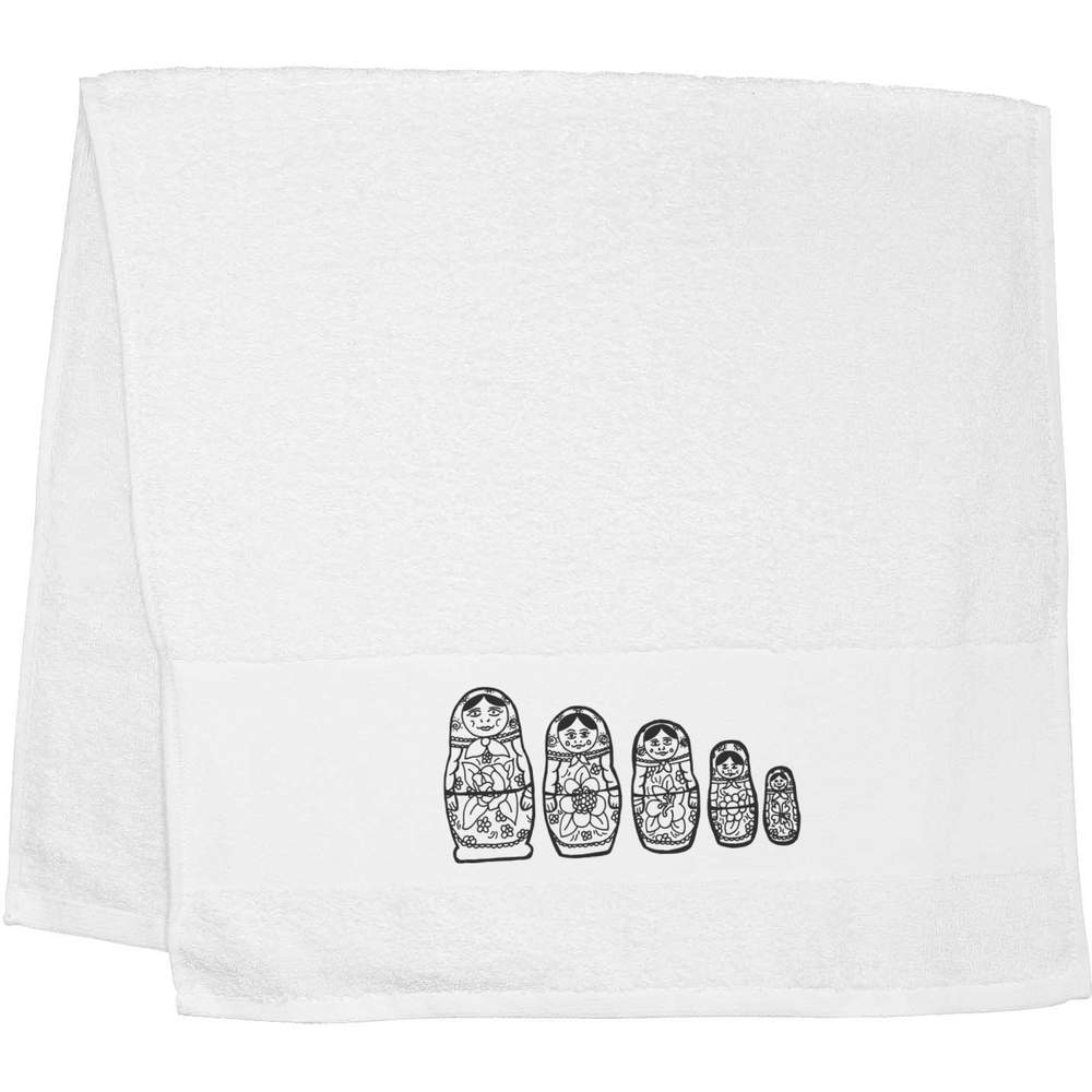 'Russian Matryoshka Dolls' Hand / Guest Towel (TL00024452)