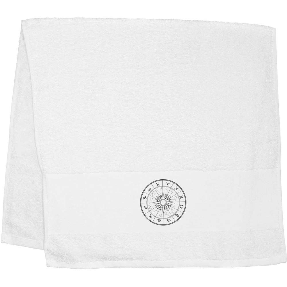 'Zodiac Wheel' Hand / Guest Towel (TL00030892)