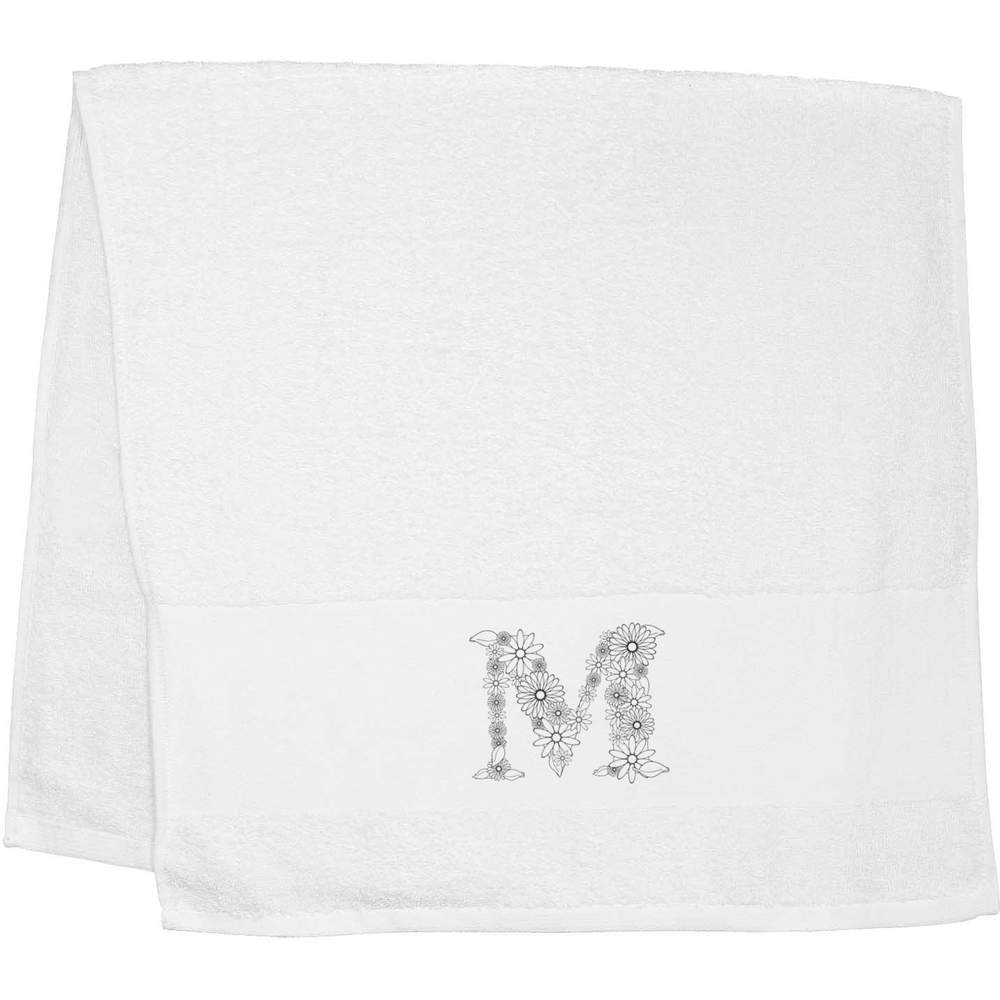 'Floral M' Hand / Guest Towel (TL00041368)