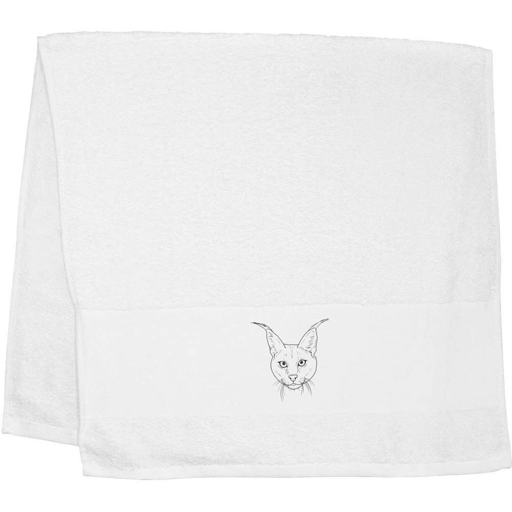 'Caracal Cat' Hand / Guest Towel (TL00042576)