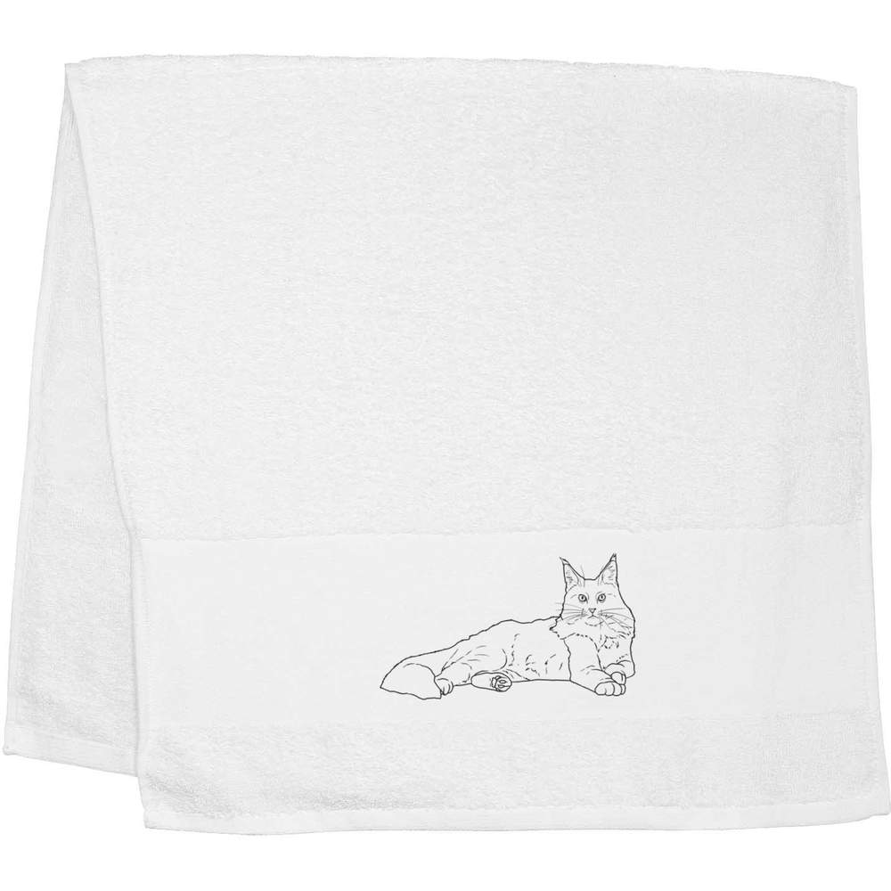 'Maine Coon' Hand / Guest Towel (TL00042734)