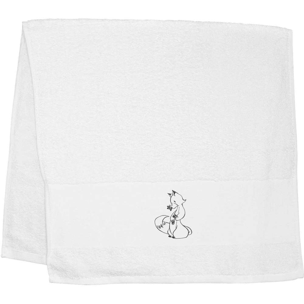 'Fox & Butterfly' Hand / Guest Towel (TL00050005)