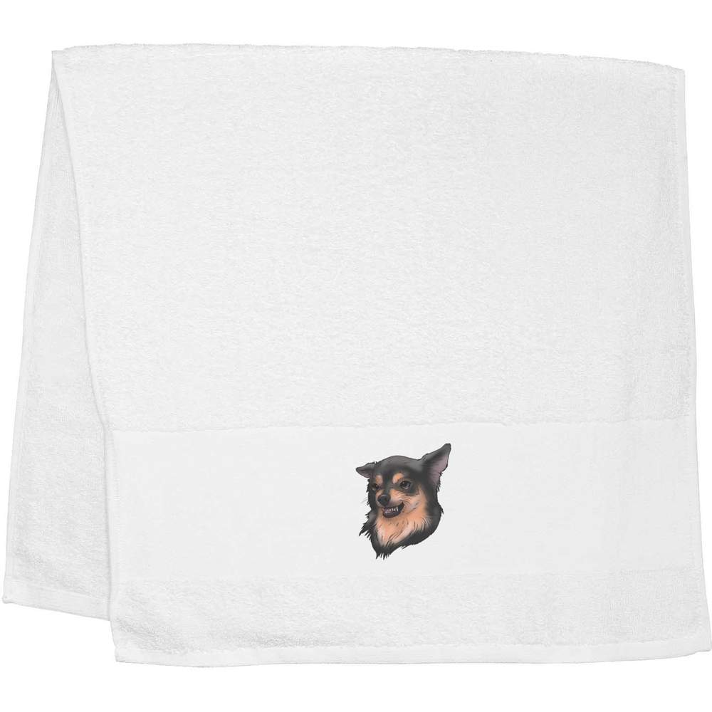 'Angry Growling Chihuahua' Hand / Guest Towel (TL00050933)