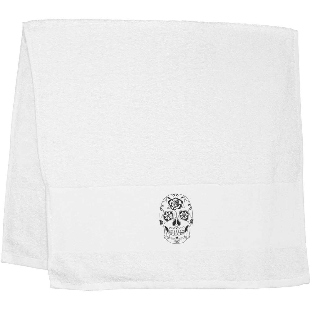 'Day Of The Dead Skull' Hand / Guest Towel (TL00051273)