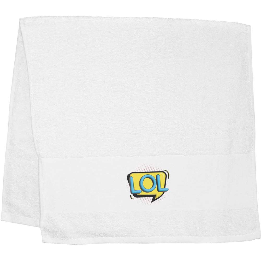 'LOL Comic Speech Bubble' Hand / Guest Towel (TL00052745)