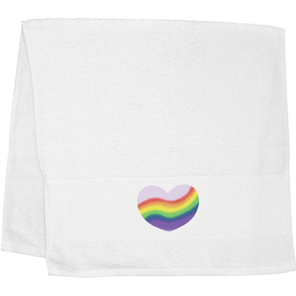 'Rainbow Heart' Hand / Guest Towel (TL00054081)