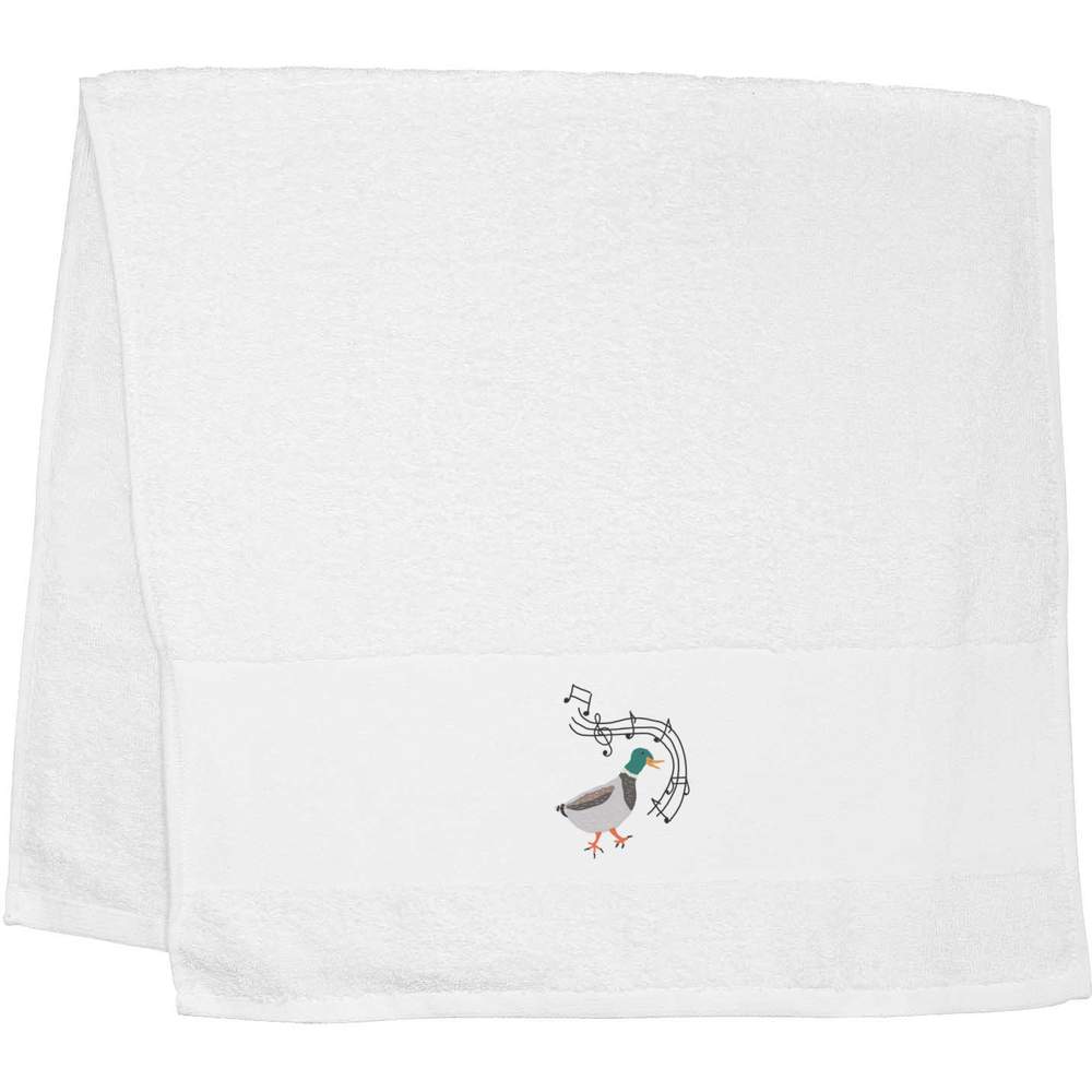 'Musical dancing duck' Hand / Guest Towel (TL00054131)