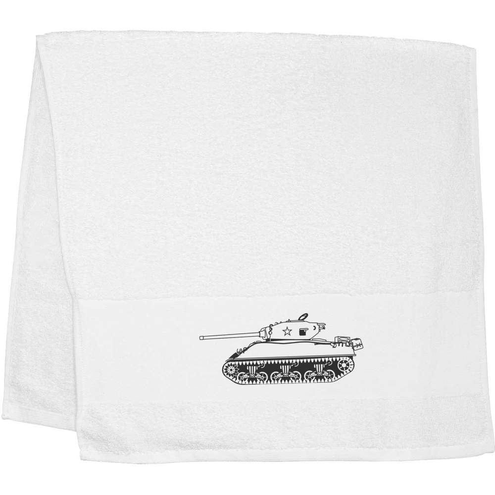 'Sherman Tank' Hand / Guest Towel (TL00056587)