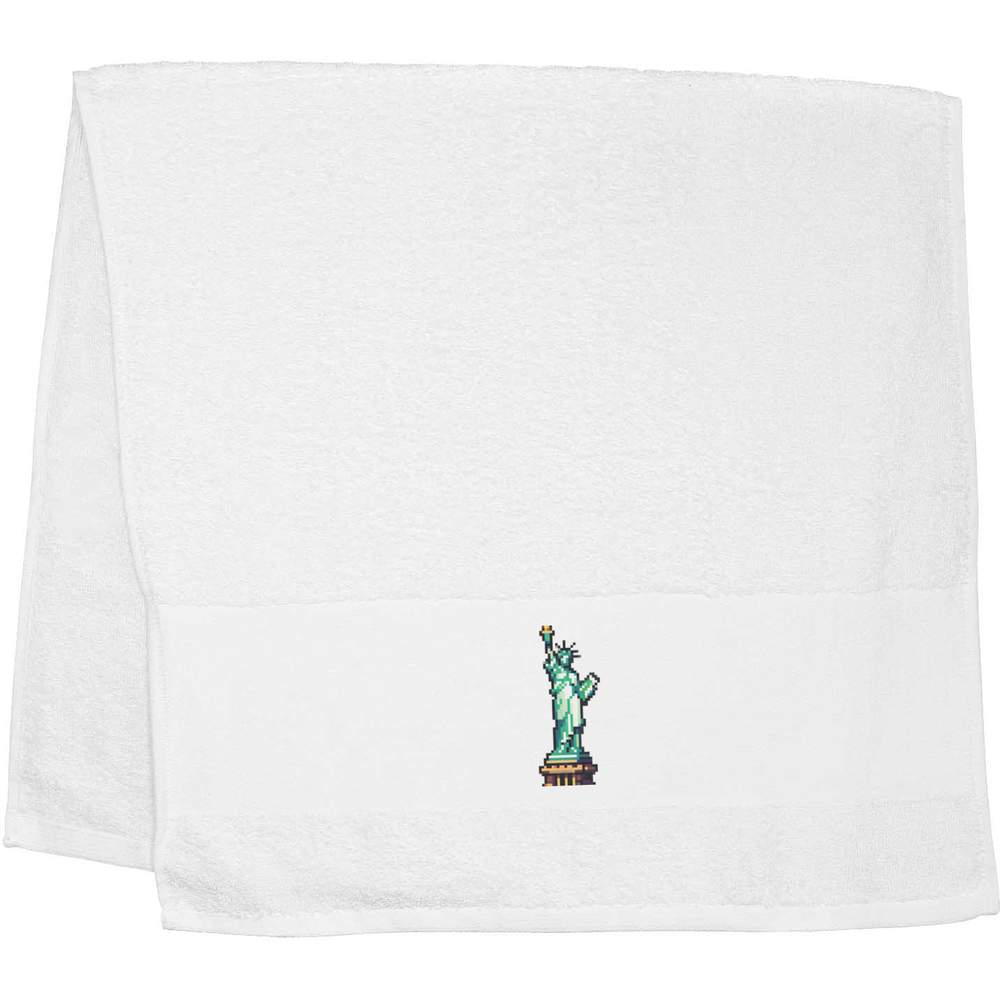 'Pixel Art Statue Of Liberty' Hand / Guest Towel (TL00060817)