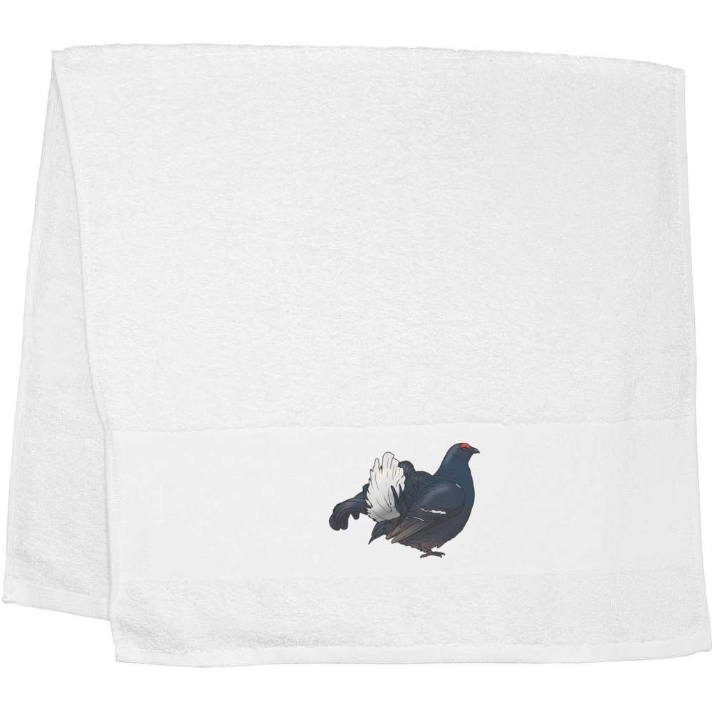 'Lek Black Grouse' Hand / Guest Towel (TL00064113)