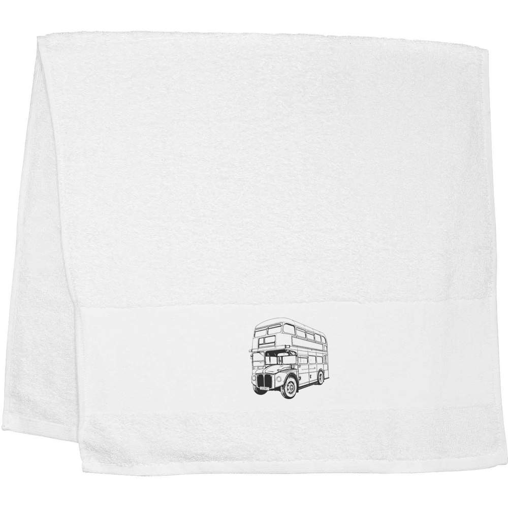 'UK Bus' Hand / Guest Towel (TL00065261)